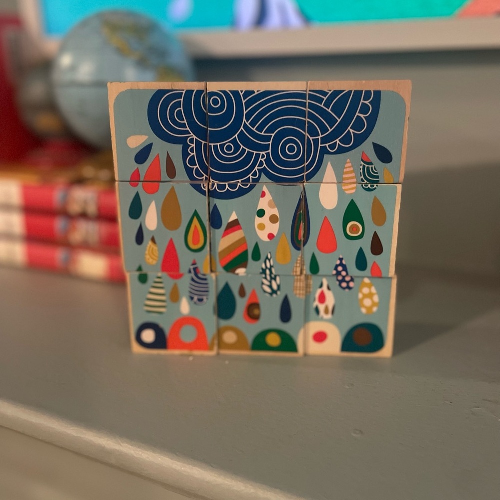 Land Of Nod Artistic Animal Puzzle Blocks